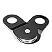 YITAMOTOR Universal Snatch Block 8 Ton 17,600 LB Pulley Block Heavy Duty Rope Pulley Double The Capacity of Your Winch and Recover Vehicles with Ease