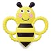Buzzy Bee Multi-Textured, Soft & Soothing, Easy-Hold, Silicone Teether Toy (BPA Free, Freezer & Dishwasher Safe) primary