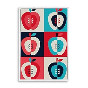 signwin Framed Canvas Wall Art Abstract Colorful Canvas...