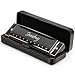 Harmonica, SOUIDMY Blues Harmonica for Adults, Beginners, Key of C, 10 Holes 20 Tones Mouth Organ, Stainless Steel Shell