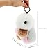 KUMEED Rex Rabbit Bunny Keychain Easter Rabbit Fur Fluffy Cute Pom Pom Key Ring Pendant Key Chains for Women Girl Bag Handbag Car Decoration Multicolor