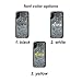 MARBLEFY Personalized Handwriting Name Holographic Diamond liquid sliver dust case for iPhone Xs Max/Xs/8/7/6 Plus Protective Shockproof Sturdy Case