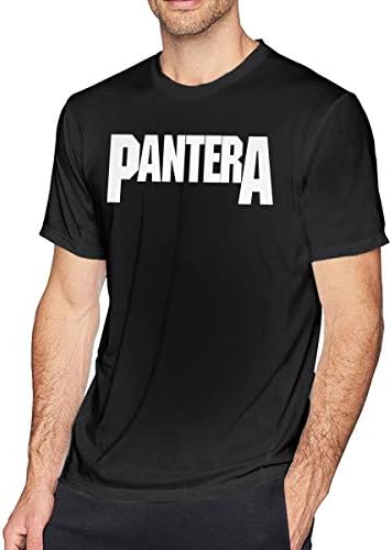 Obagaty Pantera Men's Comfort Short Sleeve T-Shirt Black