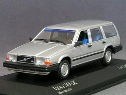 amazon co jp 1 43 volvo 740 gl station wagons sliver volvo toys