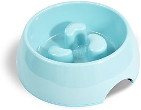 Martha Stewart Slow Feeder Pet Bowl Blue 6 Fl Oz Amazon Ca