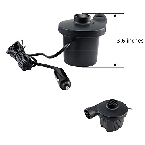 image for FMS Electric Portable Air Pump 12V DC/100-240V AC Quick-Fill Air Pump 