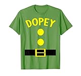 Dopey Dwarf Halloween Costume Funny Gift Idea Doc Dwarf Top T-Shirt