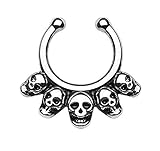 Five Linked Skulls 5/16