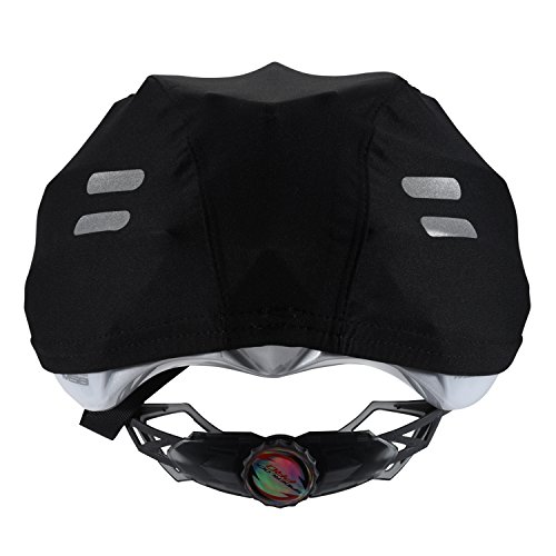 Bellwether Aqua-No Helmet Cover - BLACK, LARGE/X-LARGE