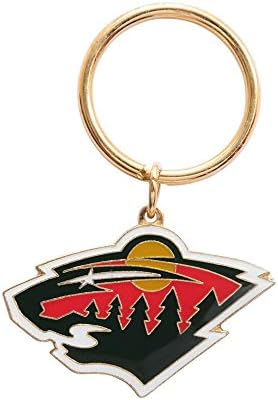 NHL unisex-adult Logo Keychain