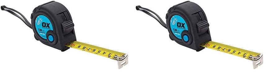 OX Trade 5m Tape Measure (Pack of 2)