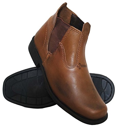 Botina Saad Nubuk Marrom Sola Pneu 41