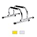 Lebert Fitness Parallette Push Up Bars Dip Station Stand - Perfect for Home and Garage Gym Exercise Equipment - Gymnastics, Calisthenics, Strength Training Parallel Bars for Men and Women