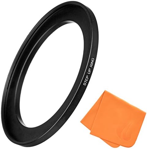 67mm to 77mm Step-Up Lens Adapter Ring for Camera Lenses &amp; Camera Filters, Made of CNC Machined Aluminum with Matte Black Electroplated Finish, Ultra-Slim, Highly Durable Step-Up Ring by Fire Filters