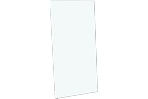 UELKS Tempered Glass Table Top, 24"x48" Rectangle Glass Tabletop with Durable and Heat-Resistant,Clear Glass Table Tops Versatile for Dining Kitchen Coffee Tables