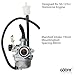 GOOFIT 19mm Carburetor with Cable Choke for 50cc 90cc 110cc 125cc ATV Dirt Bike Go Kart