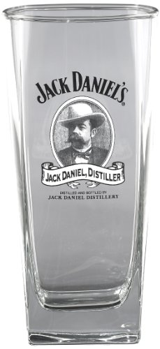 Jack Daniel s Licensed Barware Cameo Tall Rocks Glass