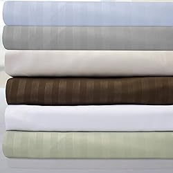 Dobby Stripe Queen Sheets - 6 Piece 1500 Supreme