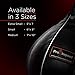 Pro Impact Genuine Leather Speedbag Black – Heavy Duty Leather Hanging Swivel Punch Ball for Boxing MMA Muay Thai Fitness or Fighting Sport Training (Small - 6