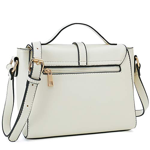 Ladies Designer Purses Cross Body Handbags Trendy Bags for Women Shoulder Bags (Beige) - Thumbnail 2