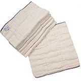 OsoCozy Organic Cotton Prefolds (Infant Short (6-16 lbs)