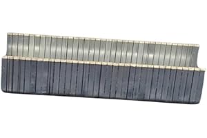 A11 Style T-50 Hammer Tacker Staples, 3/8" x 3/8", Galvanized Medium Crown, 5000/Box