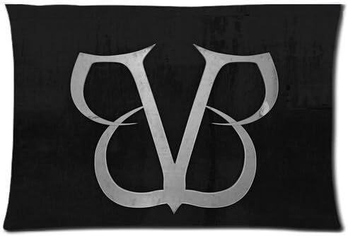 Custom Black Veil Brides Pattern 21 Pillowcase Cushion Cover Design Standard Size 20X30 Two Sides