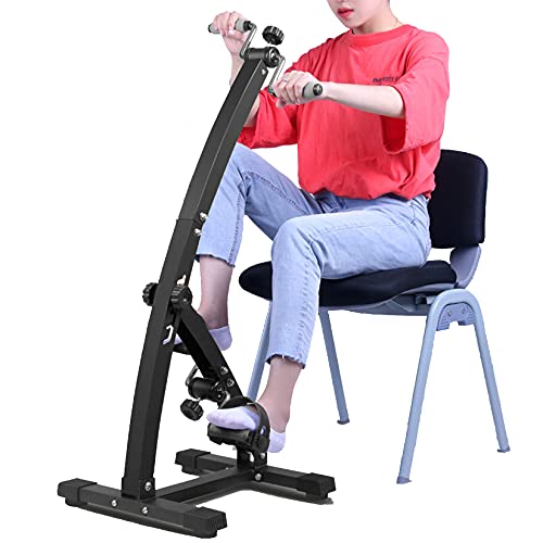 調整可能な抵抗を備えた屋内サイクリングバイク、腕と脚用のミニエアロバイク、スリミングトレーニング機器、高齢者向けのトレーニングバイクリカバリーバイク
