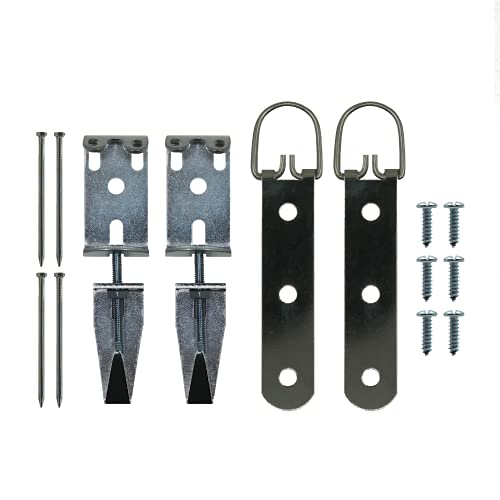 Mirror Hanging Kit with Hangers and Leveling Hardware 100 lbs Heavy