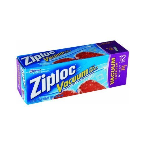 ziploc vacuum bags quart size