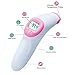 Reetek Baby Thermometer Forehead Accurate Digital Infrared Thermometers for Children and Adults with Fever Indicator