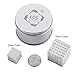 EDC Fidgeter 3mm Magnetic Cube Puzzle Prime Quality Fidget Toys Fidget Cube, 216 Pieces. Ideal Office Stress Relief Executive Desk Toy. Magic Metal Square Fidget Magnets Cool Gadget.
