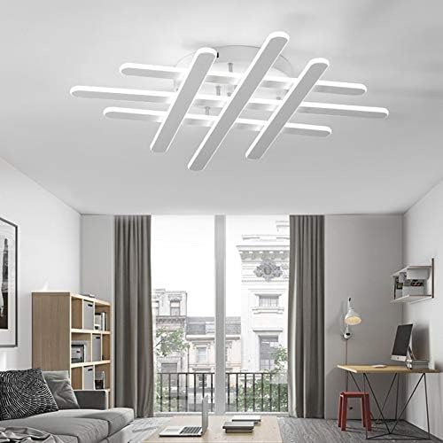 CCSUN Surface Mount Ceiling Lighting, Modern Alien Ceiling lamp Lighting Fixture for Living Room Bedroom-80x80cm(31x31inch) Neutral