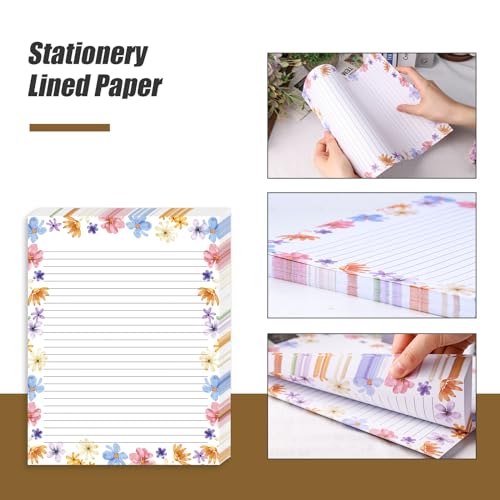 HEYPLACE 100 Sheets Unpunched Letter Writing Paper, 8.5\