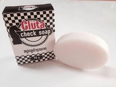 Gluta Check Soap Whitening And Firm Soap Size 70 G. or 2.47 Oz.