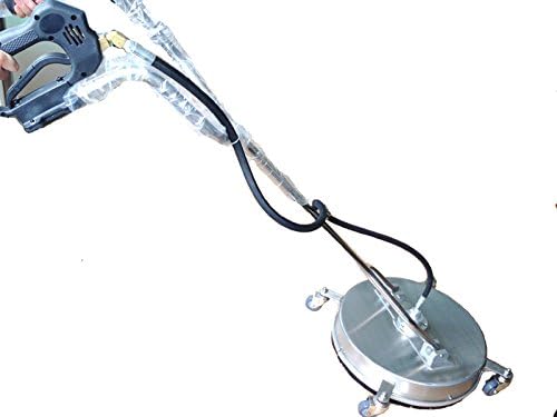 Whirl-a-Way Pressure Washer Surface Cleaner, 20", Stainless Steel, 4000 PSI, 8.0GPM