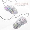 Redragon-M808-Storm-Lightweight-RGB-Gaming-Mouse-85g-Ultralight-Honeycomb-Shell-12400-DPI-Optical-Sensor-7-Programmable-Buttons-Precise-Registration-Super-Lite-Cable-White Redragon M808 Storm Ultralight Wired Gaming Mouse, 85g Lightweight Honeycomb Shell - Adjustable DPI Up to 12,400…