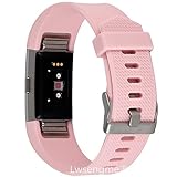 Bands for Fitbit Charge 2, Lwsengme Classic Fitness Replacement Accessories Wrist Band for 2016 Fitbit Charge 2 HR.Wrist Length 5.70