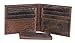 KomalC Mens Slim Leather Wallet Bifold
