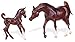 Breyer Classics Chestnut Arabian Horse & Foal Toy Set