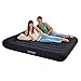 Intex Pillow Rest Classic Airbed with Built-in Pillow and Electric Pump, Queen