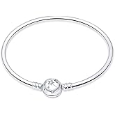 LIGHTDOG Charm Bracelet for Pandora Charms 925 Sterling Silver Snake Chain Bracelet Fit Any Charm Gift for Women