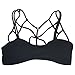 Topmelon Women Sexy Criss Cross Strappy Bralette Seamless Sports Bra