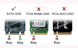 Sintech M.2 NGFF SSD 18Pin Adapter Card for Upgrade
