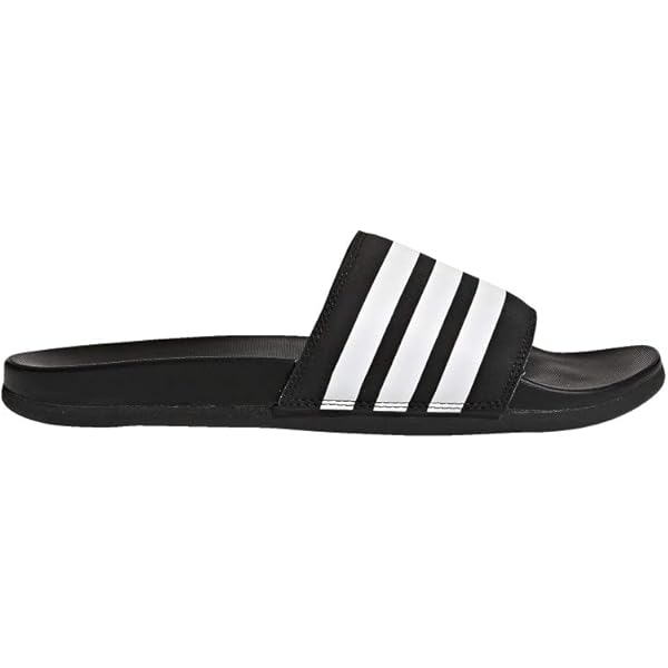 Amazon.com | adidas Originals Men's Adilette Sandal, White/Black