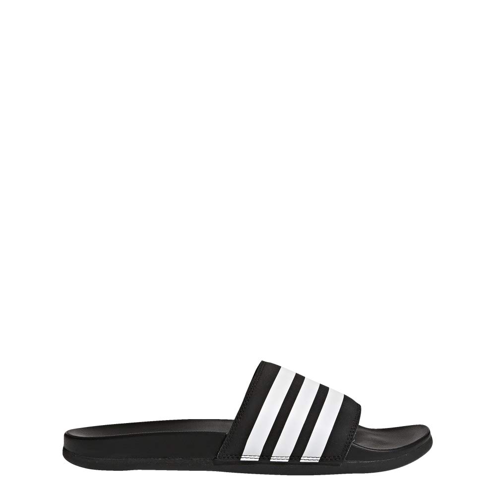 adidas Men's Adilette Comfort Slides, Black/Core