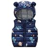 Baby donsvest kinderen gewatteerde gilet jongens meisjes capuchon vest lichtgewicht bodywarmer mouwloos kogeljack