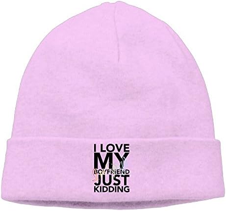 I Love My Boyfriend Beanie Hats Unisex Classic Vintage\r\n Wool