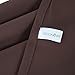 Deconovo Blackout Curtains, Solid Room Darkening Curtains for Living Room, Thermal Insutaled Drapes for Kitchen Patio Door Nursery, Grommet Top (Chocolate, 42x63 Inch, 1 Panel)