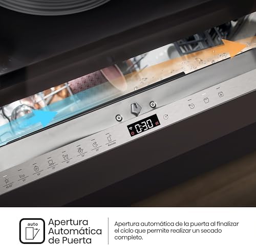 Hisense hv673b60 - máquina de lavar louça 60cm, embutida, classe b, capacidade 16, conectividade wifi, 3 níveis de lavagem, entrada de água quente, lavagem rápida de 15', integrável